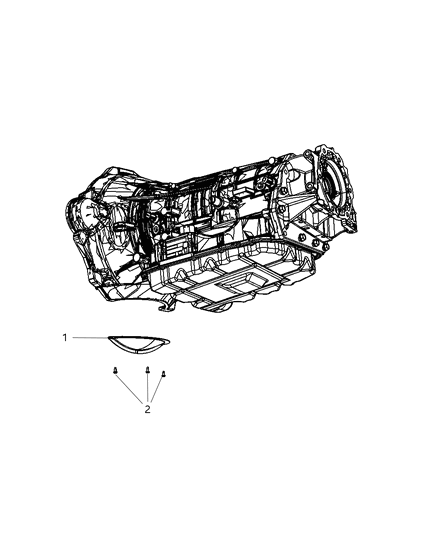 2011 Ram 3500 Pickup Mounting Covers And Shields Diagram