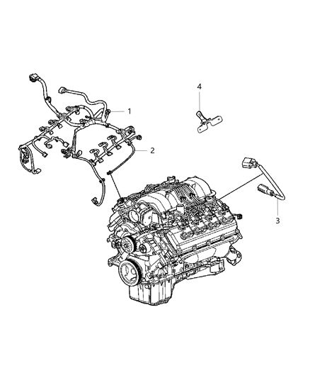 2012 Ram 1500 Wiring - Engine & Transmission Diagram 1 - Thumbnail