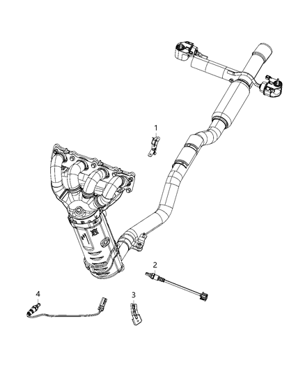 2021 Jeep Cherokee Oxygen Sensors Diagram 3 - Thumbnail