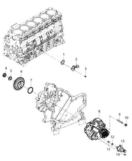 2015 Ram 3500 Cab Chassis Fuel Injection Pump Diagram