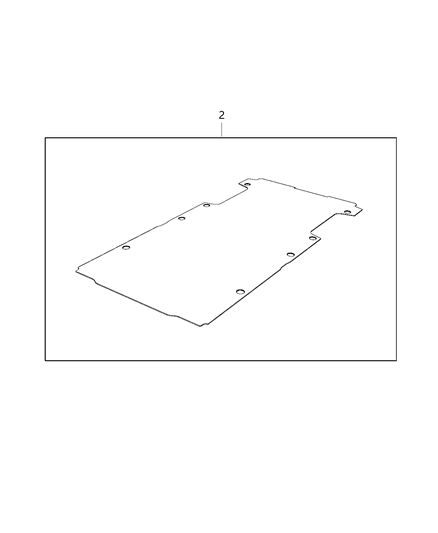 2014 Ram ProMaster 3500 Conversion Kit, Cargo Diagram 8 - Thumbnail