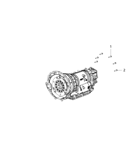 2017 Ram 1500 Mounting Bolts Diagram 3 - Thumbnail