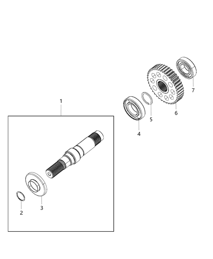 2020 Ram 1500 New Style Gear Train Diagram 3 - Thumbnail