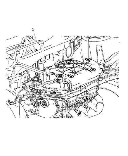 2008 Chrysler Pacifica Tube Canister Purge Diagram for 4880263AB