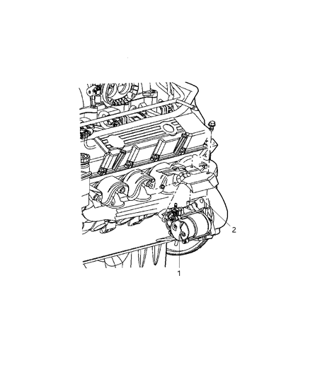 2006 Dodge Ram 1500 Starter Diagram 3 - Thumbnail