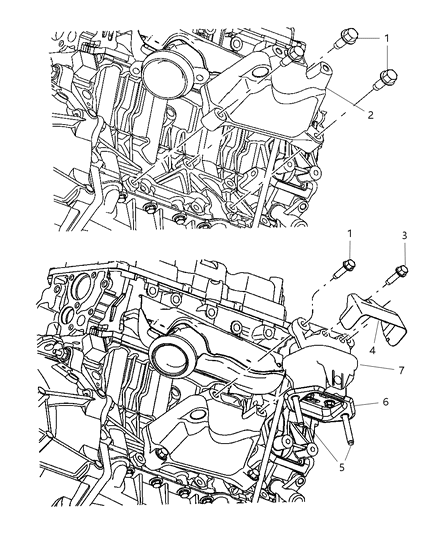 2008 Dodge Magnum Engine Mounting Diagram 6 - Thumbnail