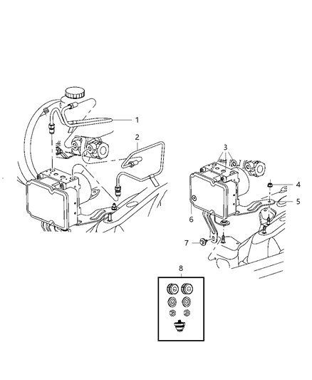 2010 Jeep Liberty Control Module Diagram for 68043465AA