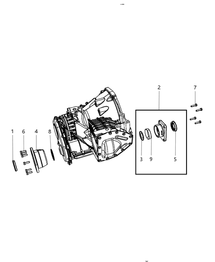 2013 Dodge Journey Extension Diagram 1 - Thumbnail
