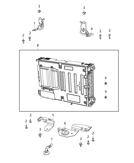 2020 Ram 1500 New Style Battery Diagram 1 - Thumbnail