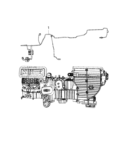2020 Ram 1500 New Style Wiring - A/C & Heater Diagram