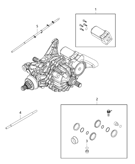 2020 Jeep Renegade Seal Kit Diagram for 68267923AA