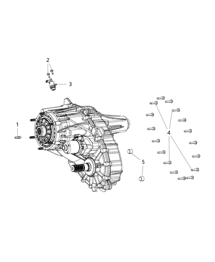 2019 Ram 1500 New Style Sensors , Vents , And Attaching Parts Diagram 1 - Thumbnail