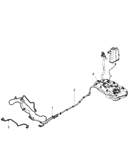 2019 Jeep Renegade Fuel Lines Diagram 1 - Thumbnail
