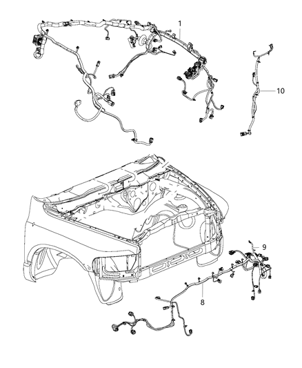 2018 Ram 1500 Wiring - Headlamp To Dash Diagram