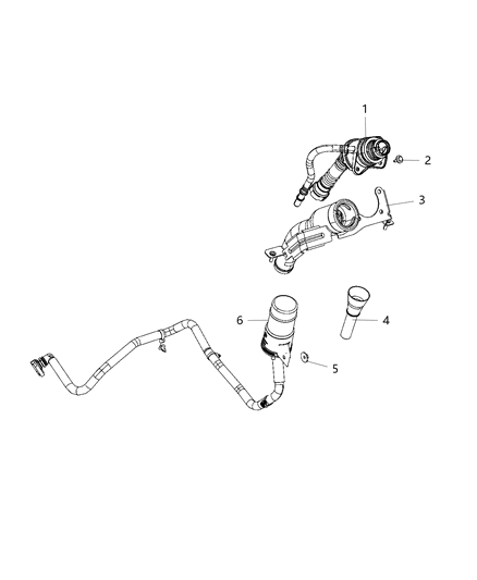 2021 Jeep Gladiator Fuel Tank Filler Tube Diagram 2 - Thumbnail