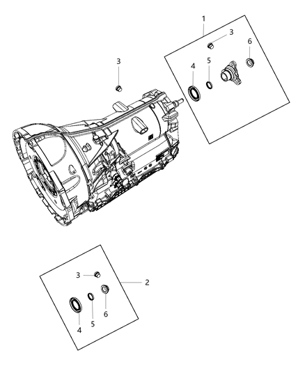 2015 Dodge Durango Case , Extension & Adapter Diagram 9 - Thumbnail