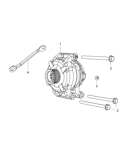 2015 Dodge Challenger Generator/Alternator & Related Parts Diagram 2 - Thumbnail
