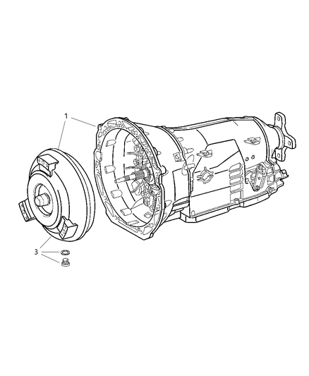 2006 Dodge Magnum Transmission Assembly Diagram 5 - Thumbnail