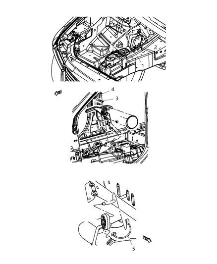 2010 Dodge Journey Ground Straps Diagram