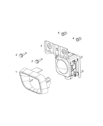 2018 Dodge Charger Sensor, Adaptive Speed Control Diagram 1 - Thumbnail