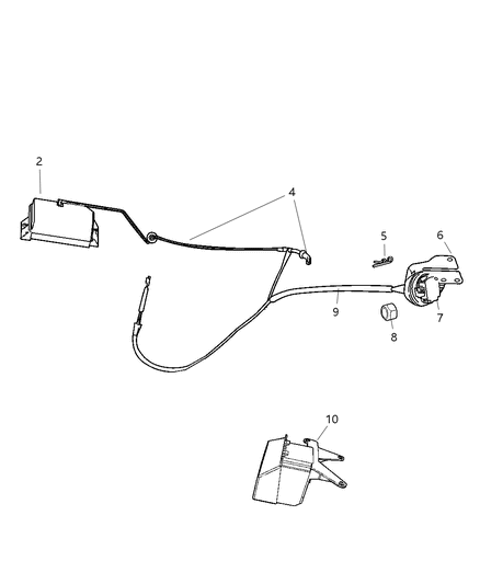 2004 Dodge Ram 3500 Vacuum Pump Diagram for 53032373AB