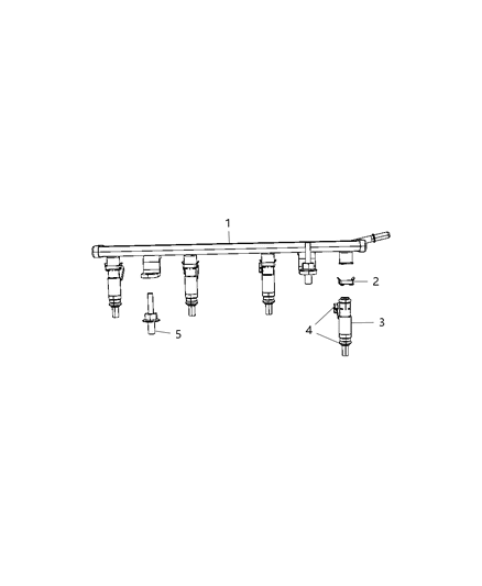 2010 Dodge Journey Fuel Rail Diagram 1 - Thumbnail