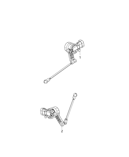2020 Chrysler Voyager Sensors - Suspension & Steering Diagram 1 - Thumbnail