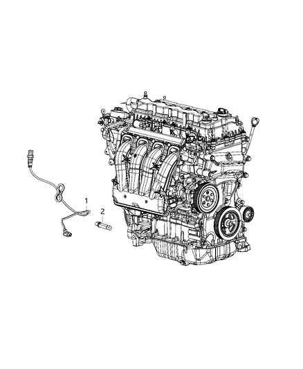 2021 Jeep Compass Heater, Block Diagram