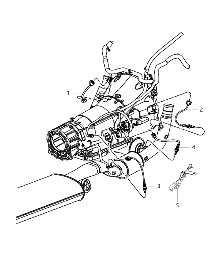 2014 Jeep Grand Cherokee Oxygen Sensors Diagram 2 - Thumbnail