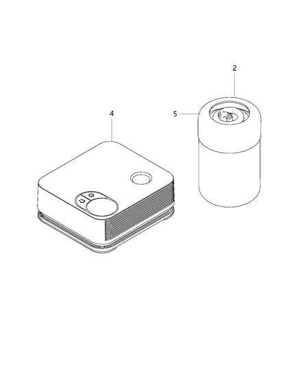 2019 Jeep Renegade Sealant Tire Diagram for 68317341AA