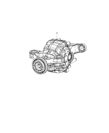 2015 Chrysler 300 Axle Assembly Diagram 2 - Thumbnail