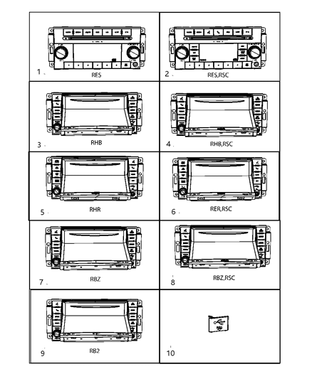 2011 Ram 3500 Pickup Radios Diagram