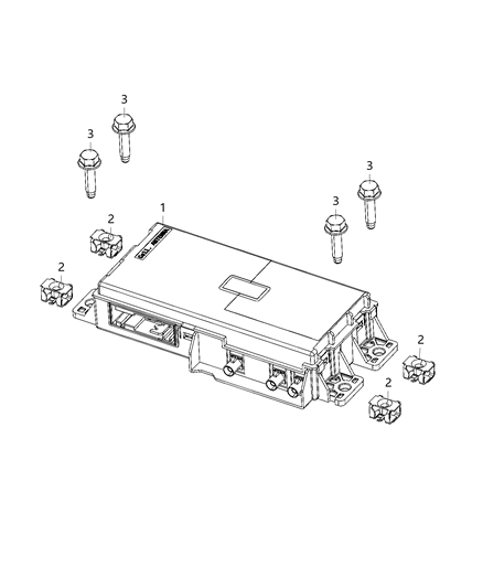 2020 Jeep Cherokee Modules, Body Diagram 11 - Thumbnail