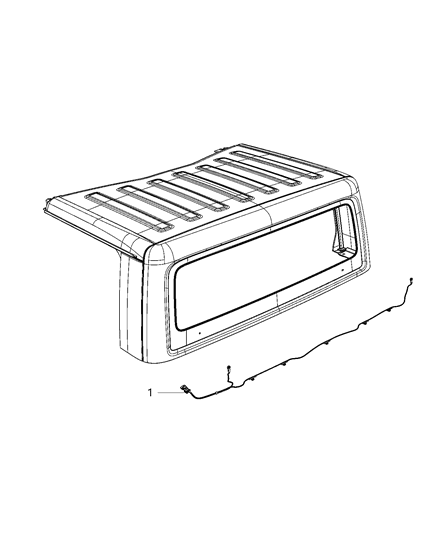 2021 Jeep Gladiator Wiring - Body Diagram 2 - Thumbnail