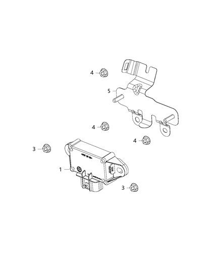 2020 Chrysler Voyager Modules, Body Diagram 8 - Thumbnail