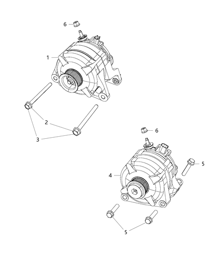 2015 Ram 5500 Alternator Diagram 1 - Thumbnail