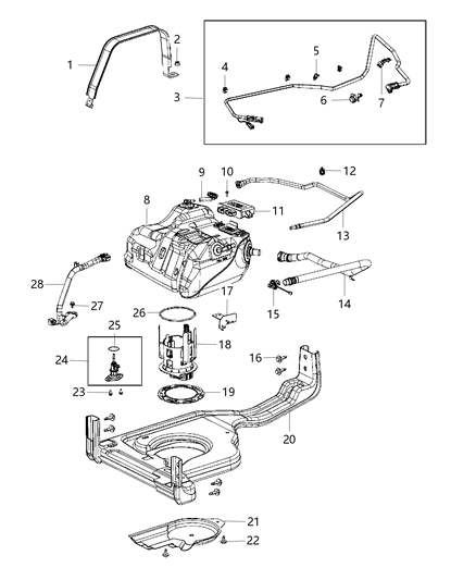 2013 Ram 3500 Pickup Diesel Exhaust Fluid System Diagram