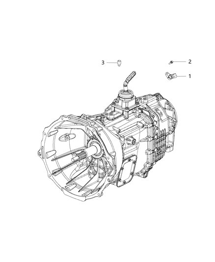 2015 Ram 4500 Sensors, Switches And Vents Diagram