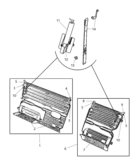 2007 Dodge Ram 3500 Cab Chassis Load Floor Diagram