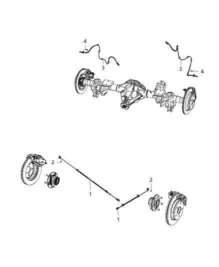 2020 Ram 1500 Classic Sensors - Brake Diagram