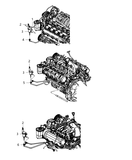 2010 Dodge Ram 1500 Valve Linear Purge Diagram for 55398901AB