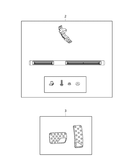 2016 Jeep Grand Cherokee Exhaust Tip Tailpipe Diagram for 82212400