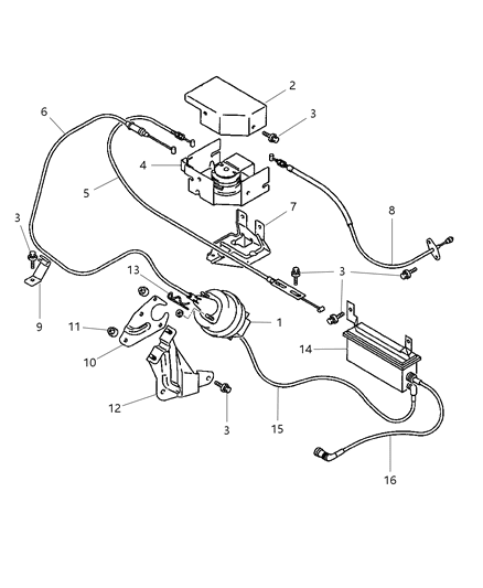 1999 Chrysler Sebring Coupe Speed Control Diagram