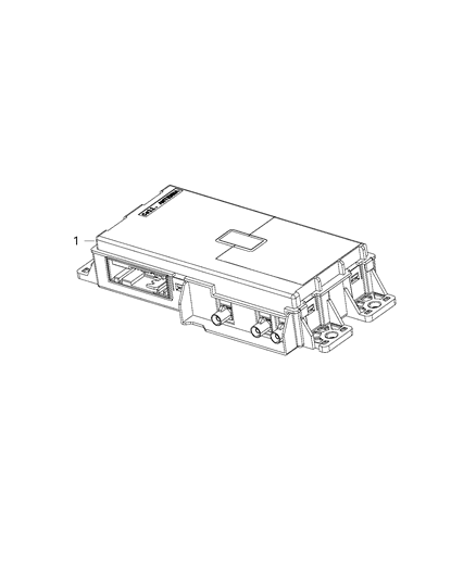 2021 Dodge Durango Modules, Body Diagram 20 - Thumbnail