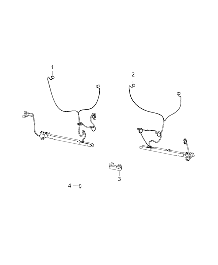 2020 Ram ProMaster 2500 Wiring - Doors Diagram 2 - Thumbnail