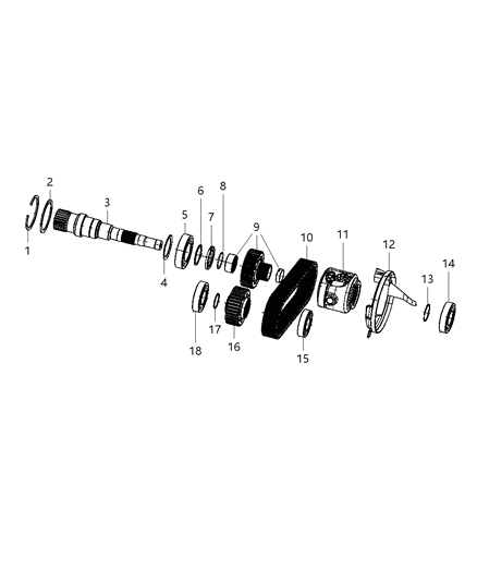2021 Dodge Durango Gear Train Diagram 3 - Thumbnail