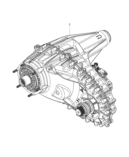 2020 Ram 2500 Transfer Case Assembly Diagram 2 - Thumbnail