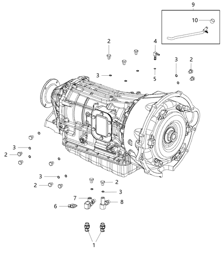 2019 Ram 3500 Cab Chassis Sensors , Switches And Vents Diagram 1 - Thumbnail