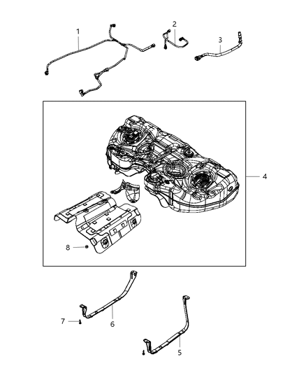 2013 Chrysler 300 Fuel Tank Diagram 1 - Thumbnail