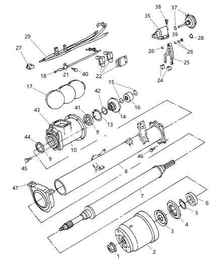 1999 Chrysler Town & Country Connector, 90 Degree (3/16 X 3/16) Diagram for 4100727